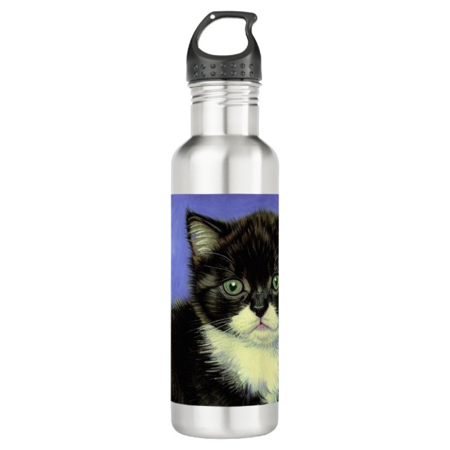 Botella De Agua Van Gogh Tuxedo Kitten