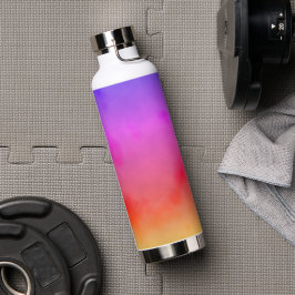 Botella De Agua Vapor arcoiris