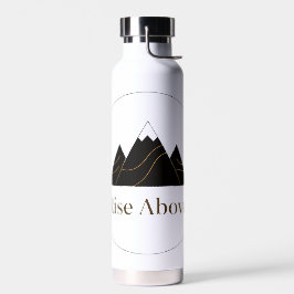 Botella De Agua Vaso Térmico Premium ‘Rise Above’ – Minimalista
