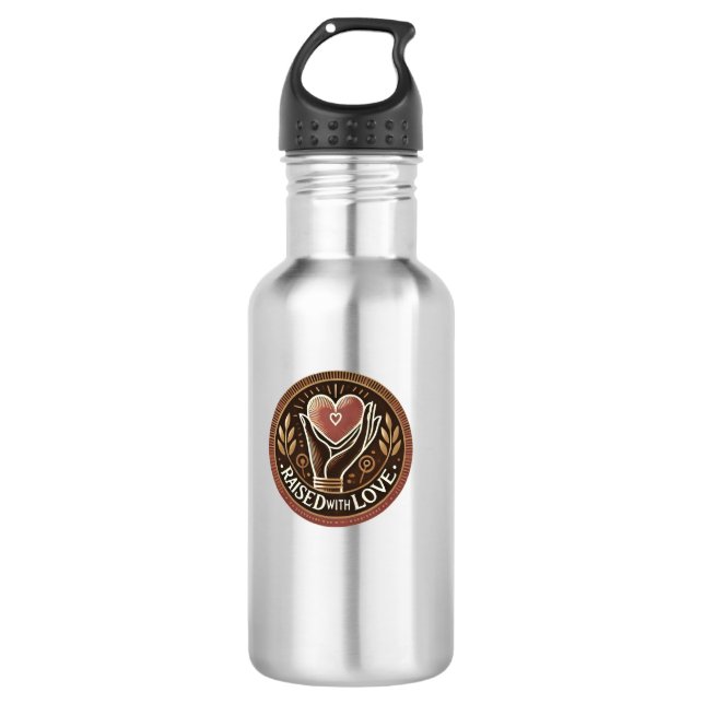 Botella De Agua Vasos con tapa  (Anverso)