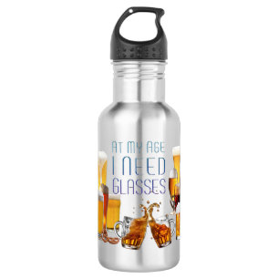 Botella De Agua Vasos de cerveza SlipperyJoe's vasos pilsner jarra
