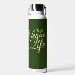 Botella De Agua Vegan Life