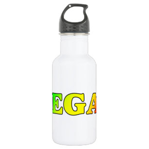 Botella De Agua Vegano de Rasta