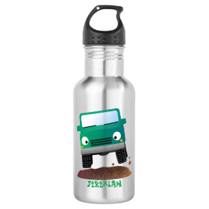 Botella De Agua Vehículo todoterreno 4X4 de dibujos animados lindo