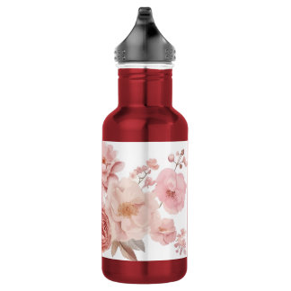 Botella De Agua Vela aromática botánica elegante