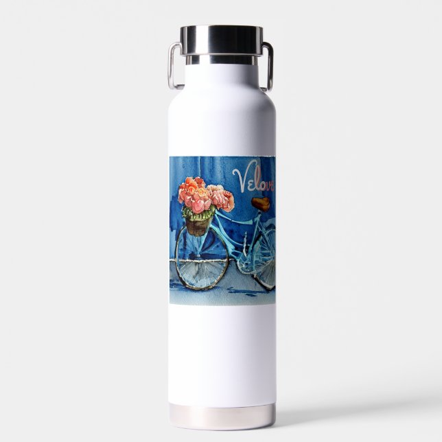 Botella De Agua Velo Love Cycling (Delantero)