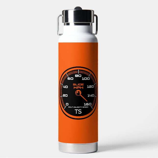 Botella De Agua Velocity Speed Golf Geek (Frente)