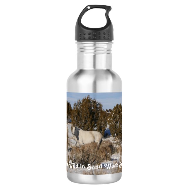 Botella De Agua Ven A Ver Al Salvaje (Anverso)