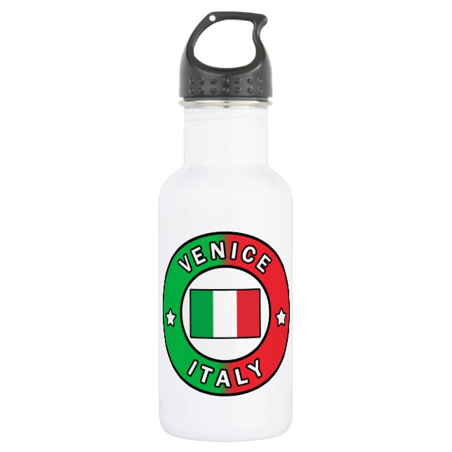 Botella De Agua Venecia Italia (Anverso)