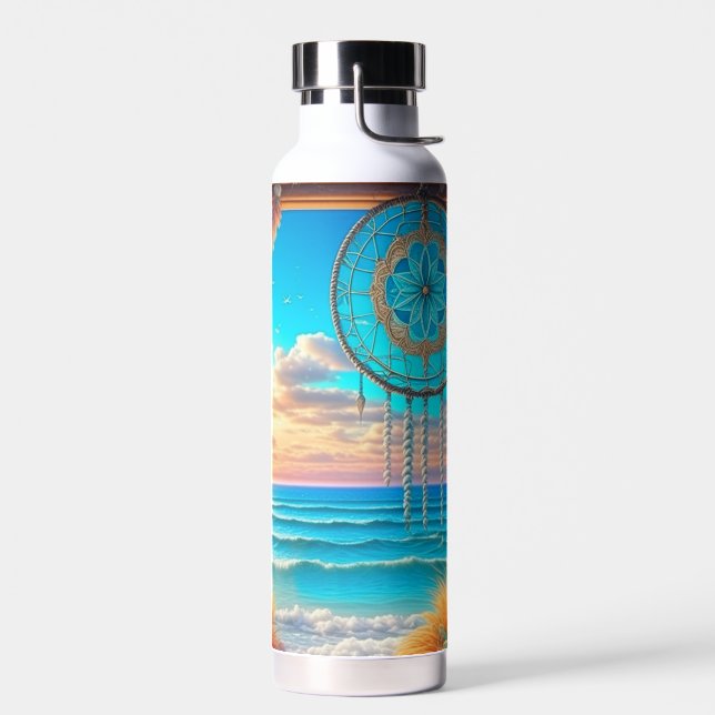 Botella De Agua Ventana con Suncatcher con vistas al océano (Izquierdo)