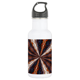 Botella De Agua Ventana de vidrio templado Kaleidoscope 19