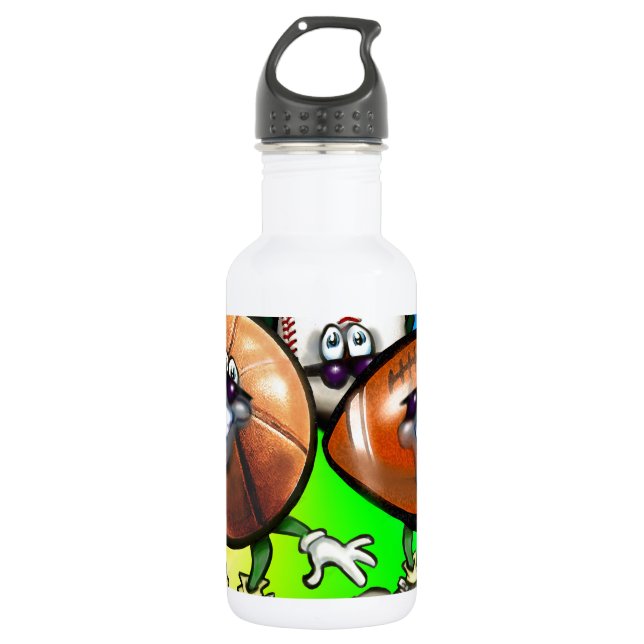Botella De Agua Ventilador deportivo (Anverso)