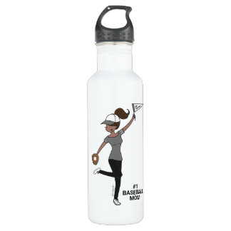 Botella De Agua Ventilador personalizado Avatar #1 de béisbol
