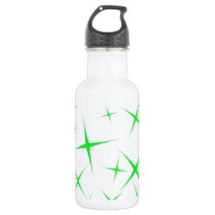 Botella De Agua verde de las estrellas 4