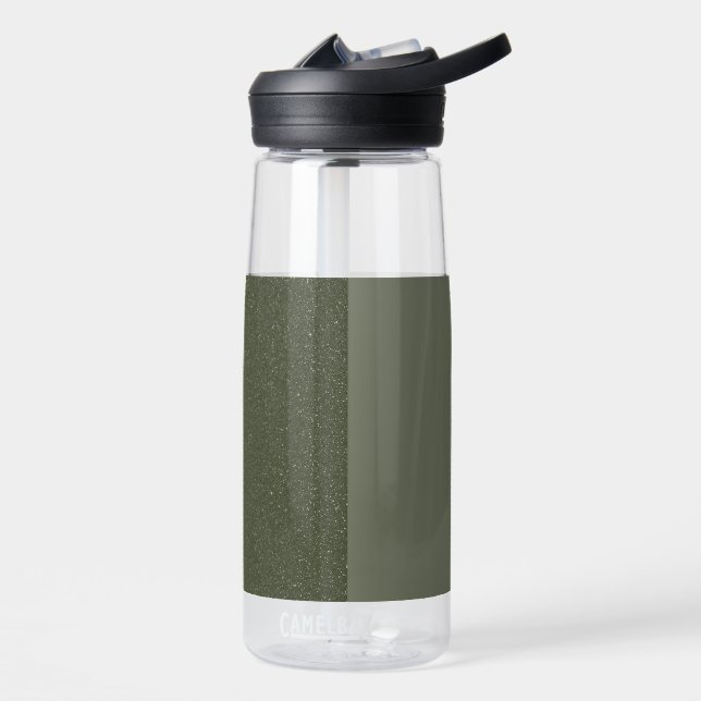 Botella de agua verde del personalizar Split Moss (Izquierdo)