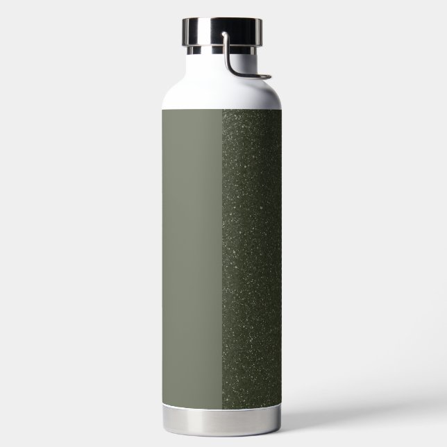 Botella de agua verde dividida de Moss personaliza (Izquierda)