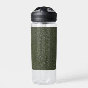 Botella de agua verde Moss - Personalizable