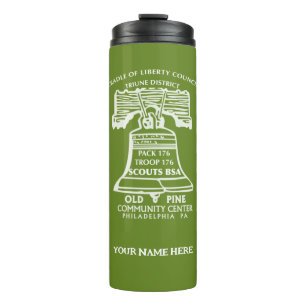 Botella de agua - verde oliva (personalizada)