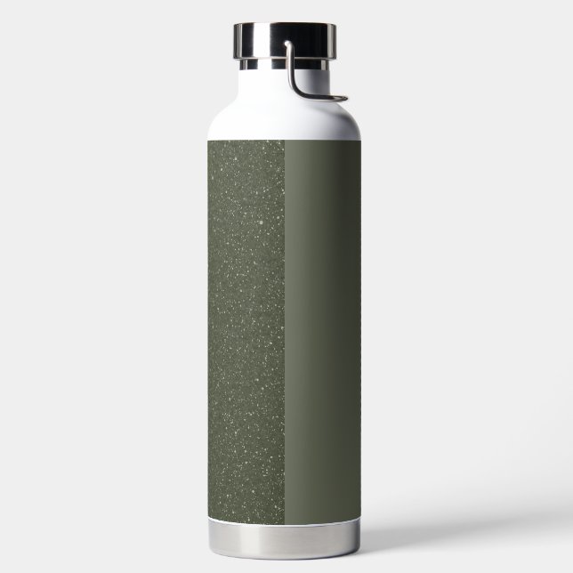 Botella de agua verde personalizado de dos tonos M (Izquierda)
