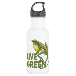 Botella De Agua Verde vivo
