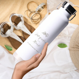 Botella De Agua Verdor tropical