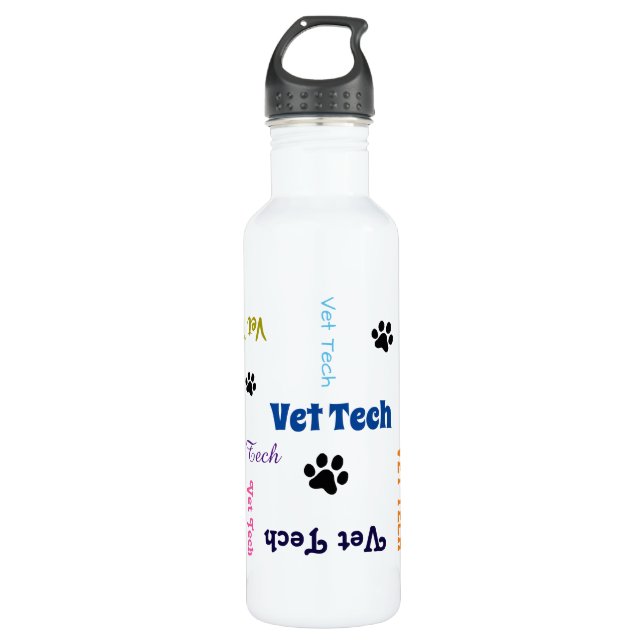 Botella De Agua Vet Tech  (Anverso)
