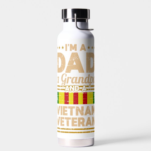 Botella De Agua Veterano de Vietnam (Izquierdo)