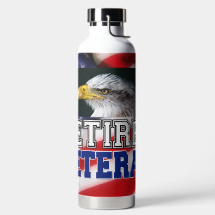 Botella De Agua Veterano retirado