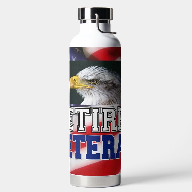 Botella De Agua Veterano retirado (Izquierda)