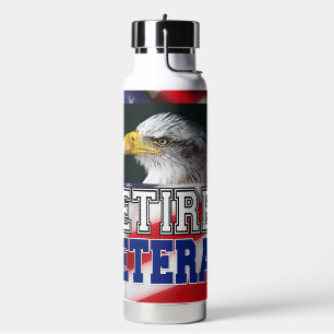 Botella De Agua Veterano retirado