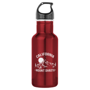 Botella De Agua Viaje Antiguo Monte Shasta California
