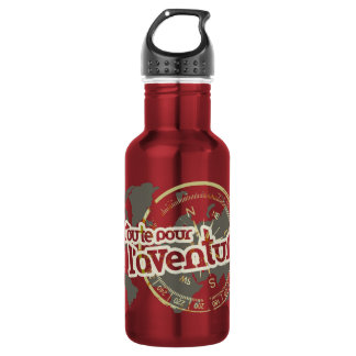 Botella De Agua viajero en ruta por el aventure