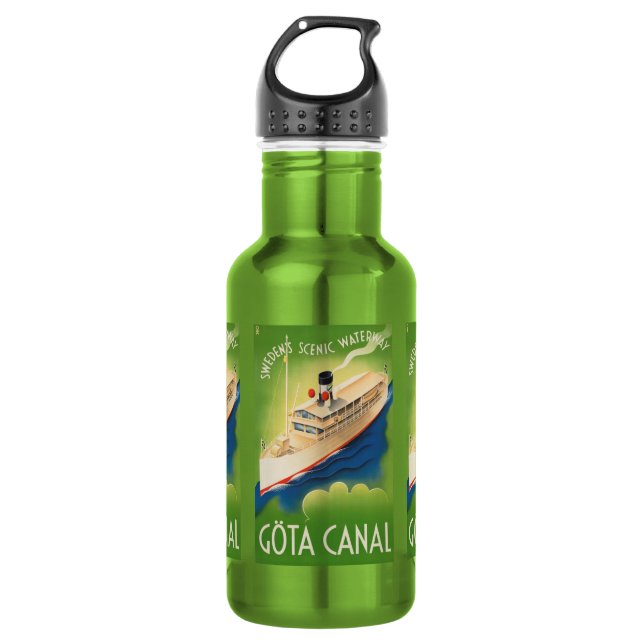 Botella De Agua Viajes de época de Suecia (Anverso)