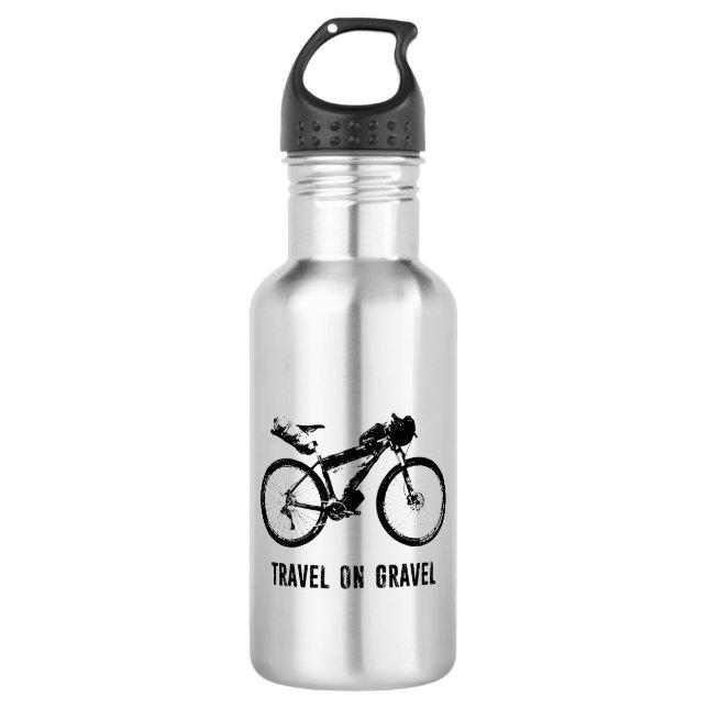 Botella De Agua Viajes En Bikepacking De Graves (Anverso)