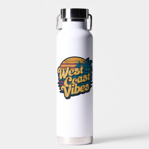 Botella De Agua Vibes de la Costa Oeste