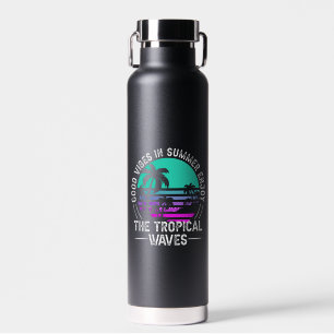 Botella De Agua Vibes de verano tropical-82646