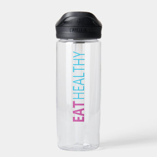 Botella De Agua Vibes positivas, agua potable, Personalizado diari