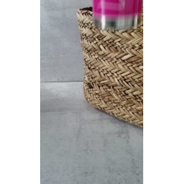 Botella De Agua Vibrante rosa y blanco personalizado