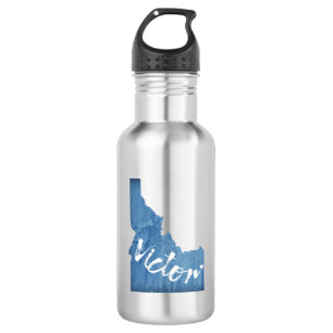 Botella De Agua Victor Idaho Wood Grain