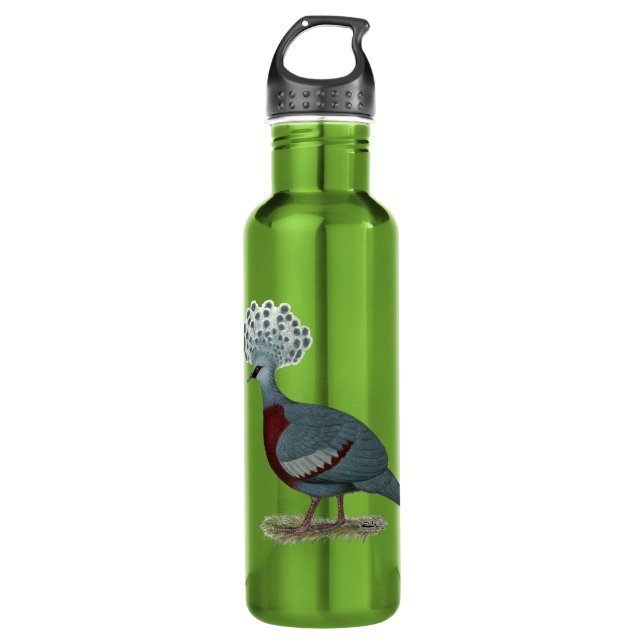 Botella De Agua Victoria Crowne Pigeon (Anverso)