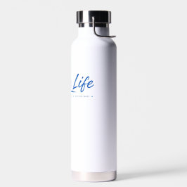 Botella De Agua Vida Activa Mueve Tu Cuerpo Motivación Fitness 
