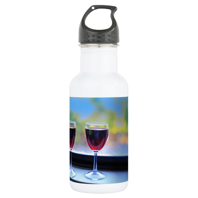 Botella De Agua Vidrio (Anverso)