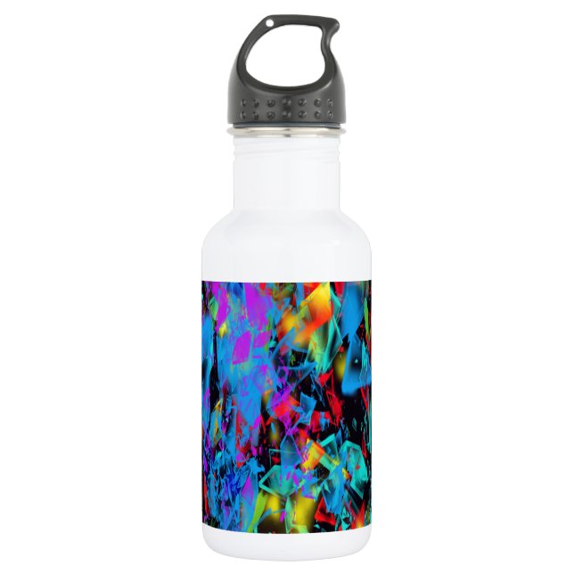 Botella De Agua Vidrio roto (Anverso)
