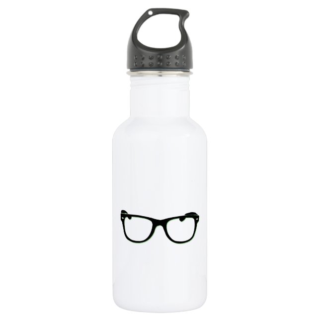 Botella De Agua Vidrios (Anverso)