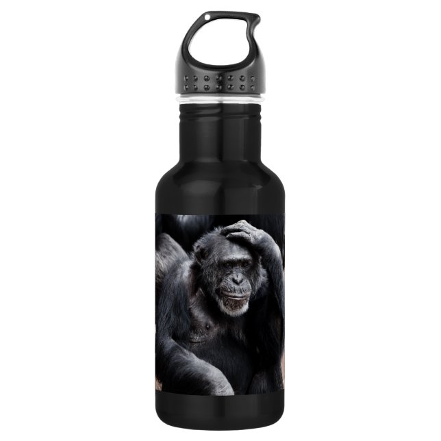 Botella De Agua Viejo Chimpanzee (Anverso)