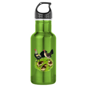 Botella De Agua Viejo inglés Bantam Brassy Back Family