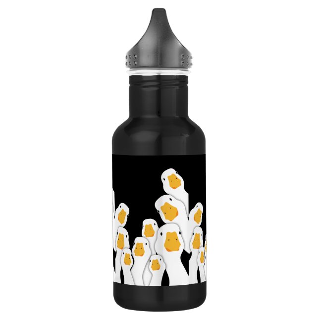 Botella De Agua Vigilancia espeluznante: Monitoreo en Geese desde  (Izquierda)