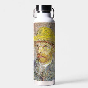 Botella De Agua Vincent van Gogh - Autorretrato con sombrero de pa