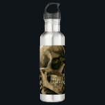 Botella De Agua Vincent van Gogh - Calavera con cigarrillo en llam<br><div class="desc">Cabeza de un Skeleton con un cigarrillo en llamas / Calavera con cigarrillo en llamas / Crane de squelette fumant une cigarrillo - Vincent van Gogh,  1885</div>