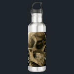 Botella De Agua Vincent van Gogh - Calavera con cigarrillo en llam<br><div class="desc">Cabeza de un Skeleton con un cigarrillo en llamas / Calavera con cigarrillo en llamas / Crane de squelette fumant une cigarrillo - Vincent van Gogh,  1885</div>